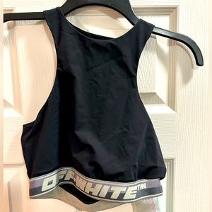 NWT off-white sports bra